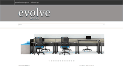 Desktop Screenshot of evolvefurnituregroup.com