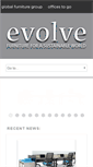 Mobile Screenshot of evolvefurnituregroup.com